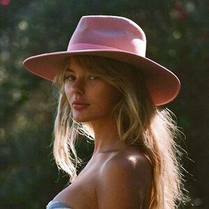 Lack of Color Rancher Fedora Hat Pink